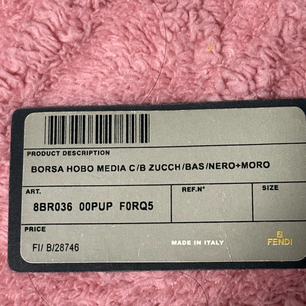 Fendi Black Monogram Shoulder Bag - Picture 12 of 15